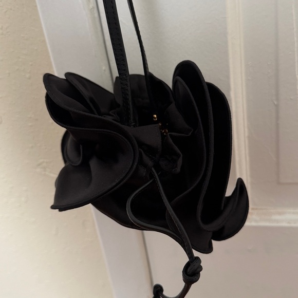 MAGDA BUTRYM BLACK ROSE PURSE - Picture 10 of 16